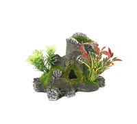 Blue Ribbon HOLLOW STUMP WITH PLANTS SMALL