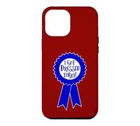 Blue Ribbon I Got Dressed Today Funny Sarcastic Witty Case for iPhone 12 Pro Max