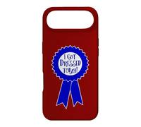 Blue Ribbon I Got Dressed Today Funny Sarcastic Witty Case for iPhone Air