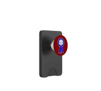 Blue Ribbon I Got Dressed Today Funny Sarcastic Witty PopSockets PopWallet for MagSafe