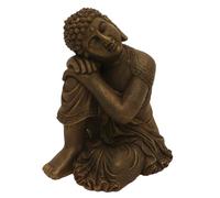 Blue Ribbon Ruins Wrecks & Skulls Temple Gate Resting Buddha 12x13x18cm