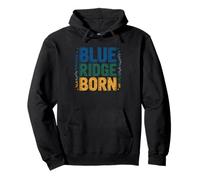Blue Ridge Born Mountain Heritage Identity Virginia North Pullover Hoodie
