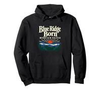 Blue Ridge Born Mountain Raised Appalachian Pride Pullover Hoodie