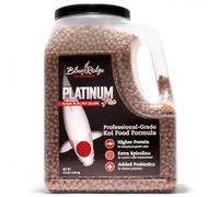 Blue Ridge Fish Hatchery Koi & Goldfish Food, 4.5 lb, Floating Pellets, High Protein, Color Enhancer, Immune Support, All Season
