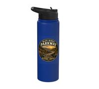 Blue Ridge Parkway Americas Scenic Drive Stainless Steel Insulated Water Bottle