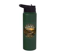 Blue Ridge Parkway Americas Scenic Drive Stainless Steel Insulated Water Bottle