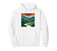 Blue Ridge Parkway Bigfoot Mountain Hiking Virginia North Pullover Hoodie