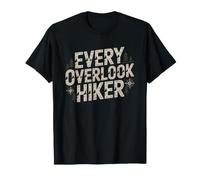 Blue Ridge Parkway Hiker Every Overlook Stop Virginia North T-Shirt
