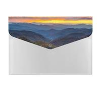 Blue Ridge Parkway Mountains File Folder Paper Bill Receipt Organizer Portable Document Organizer Expanding Accordion File Organizer Plastic Envelopes with 6 Pockets for Office Home