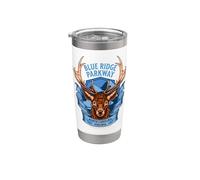 Blue Ridge Parkway NC and VA Design Stainless Steel Insulated Tumbler