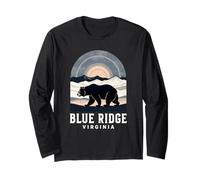 Blue Ridge Virginia Sunset Long Sleeve T-Shirt