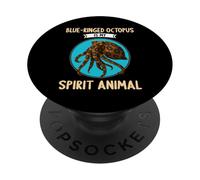 Blue-ringed Octopuses Blue-ringed Octopus PopSockets Adhesive PopGrip
