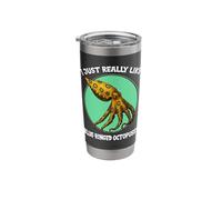 Blue-Ringed Octopuses Blue-Ringed Octopus Stainless Steel Insulated Tumbler