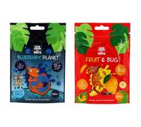 Blue River Crested Gecko Food 60g Pouch of Fruit and Bug & Blueberry Limited Edition