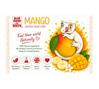 Blue River Diets Complete Crested Gecko Food | All Natural Gecko Food Made in the UK (60g, Mango Madness)