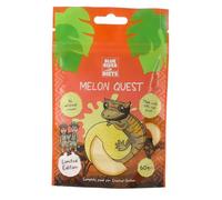 Blue River Diets Complete Crested Gecko Food | All-Natural Gecko Food Made in the UK (60g Melon Quest) | 69% Real Fruit