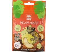 Blue River Diets Complete Crested Gecko Food for Crested Geckos | All-Natural Gecko Food Made in the UK | 60g Melon Quest | 69% Real Fruit