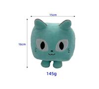 (Blue) Roblox Pet Simulator X Huge Cat Big Games Kids Plush Toy Stuffed Doll Gift