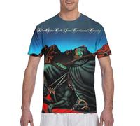 Blue Rock Oyster Music Cult Band T Shirt Mens Summer Graphic Tee Casual Crew Neck Short Sleeve Tops Black