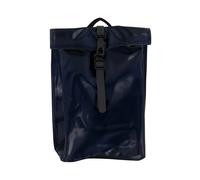 Blue Rolltop Mini Backpack Synthetic - unisex - Rains - Backpacks - Blue - ONE SIZE - Bags ONE SIZE