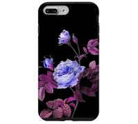 Blue Rose Grunge Flower Garden Case for iPhone 7 Plus/8 Plus