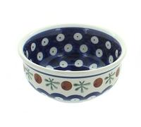 Blue Rose Polish Pottery Nature Small Bowl