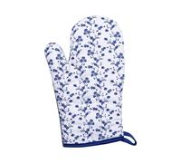 Premier Housewares Rose Single Oven Glove - Blue