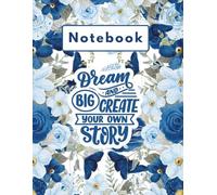 Blue Rose Soft Girl Manifestation Journal - Pastel Blue Floral Notebook for Daily Intentions, Affirmations, Gratitude, Scripting & Goal Setting | ... Manifestation Notebook for Positive Living