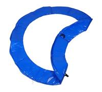 Blue round Trampoline Safety Pad Mat PE Foam Padding Ring | Water Resistant Surface, UV Protection, Outdoor Garden Patio Use, for Springs and Frame Edge