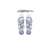 (blue, S 25CM) Magnetic Therapy Acupressure Slimming Insoles,relieve Pain Improve