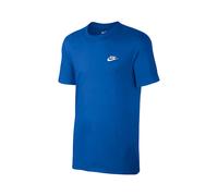 (Blue, S) NIKE Mens Logo T Shirts Crew Neck Short Sleeve Sports NIKE LOGO Jersey Tee S-2XL