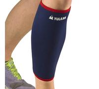 (Blue, S) Vulkan Classic Elastic Calf Sports Injury Sleeve Support Blue