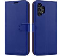 (Blue) Samsung Galaxy A13 4G Phone Wallet Leather Case