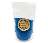 Blue Sand - Fine Sand for Zen Garden, Resin Incense Burner, Smudge Bowl, Ritual Incense, Cast Iron Cauldron, Unity Ceremony, Sensory Bin Table, Mandalas, Crafts by Alternative Imagination (1 Pound)