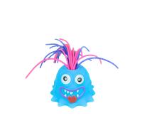 (Blue) Scream Pulling Hair Toy One Big Eyed Monsters Children Doll Gift Decompression