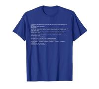 Blue Screen of Death BSOD Computers Error Around the World T-Shirt