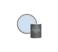 Rust-Oleum Blue Scrubbable Kitchen Cupboard Paint in Satin Finish - Powder Blue 750ml