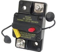 Blue Sea Systems 7183 285-Series Circuit Breaker, Surface Mount, Surface Mount, 50A