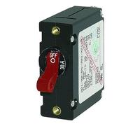 Blue Sea Systems 7220 A-Series Black Toggle Circuit Breaker - Single Pole 30A