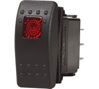 Blue Sea Systems 7934 Contura II OFF-ON DPST Switch, Black
