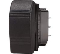 Blue Sea Systems 8292 Contura OFF-(ON) SPST Switch, Black