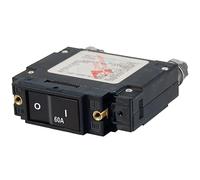 Blue Sea Systems Blue Sea 7547 C-Series Flat Rocker Circuit Breaker - Single Pole - 60A