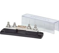 BLUE SEA SYSTEMS Fuse block, ANL, 35-750 Amp, with cover, MFG# 5503, 32VDC, with 5/16" main studs and 1/4" aux. studs. 7"L x 2"W x 2.3"H. Fuse not included. / BS-5503 /