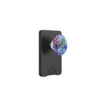 Blue Sea Turtle in Corals Mosaic Art Ocean Theme PopSockets PopWallet for MagSafe