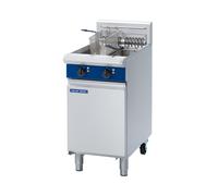 Blue Seal E44 Stainless Steel Electric Twin Pan Fryer 2 x 12 Ltr (Each)