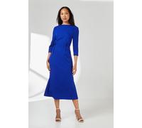 Blue Seam Detail Midi Dress Principles Cobalt 16