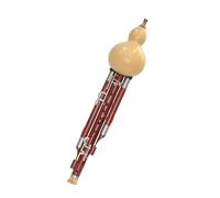Blue Seven Hole Five Key Mahogany Gourd Flute In C Or Bb Or Other Keys(1)