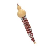 Blue Seven Hole Five Key Mahogany Gourd Flute In C Or Bb Or Other Keys(5)