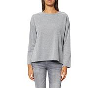 BLUE SEVEN Women's Damen Langarmshirt Feeling Good Sweatshirt, Nebel Orig, 46