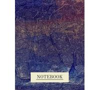 Blue Shades Abstract Cover Notebook: 120 Pages, Large 8.5x11 in Lined, Beautiful Gift Jurnal for Writing Secrets and Dreams, Good for School and Everyday Notes
